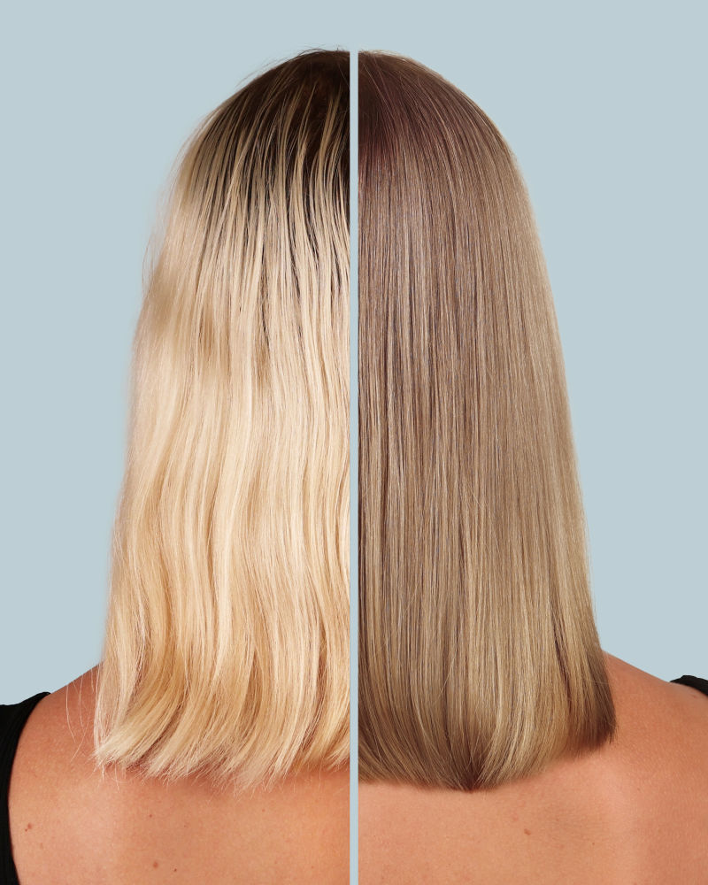 Natural dark shop blonde hair